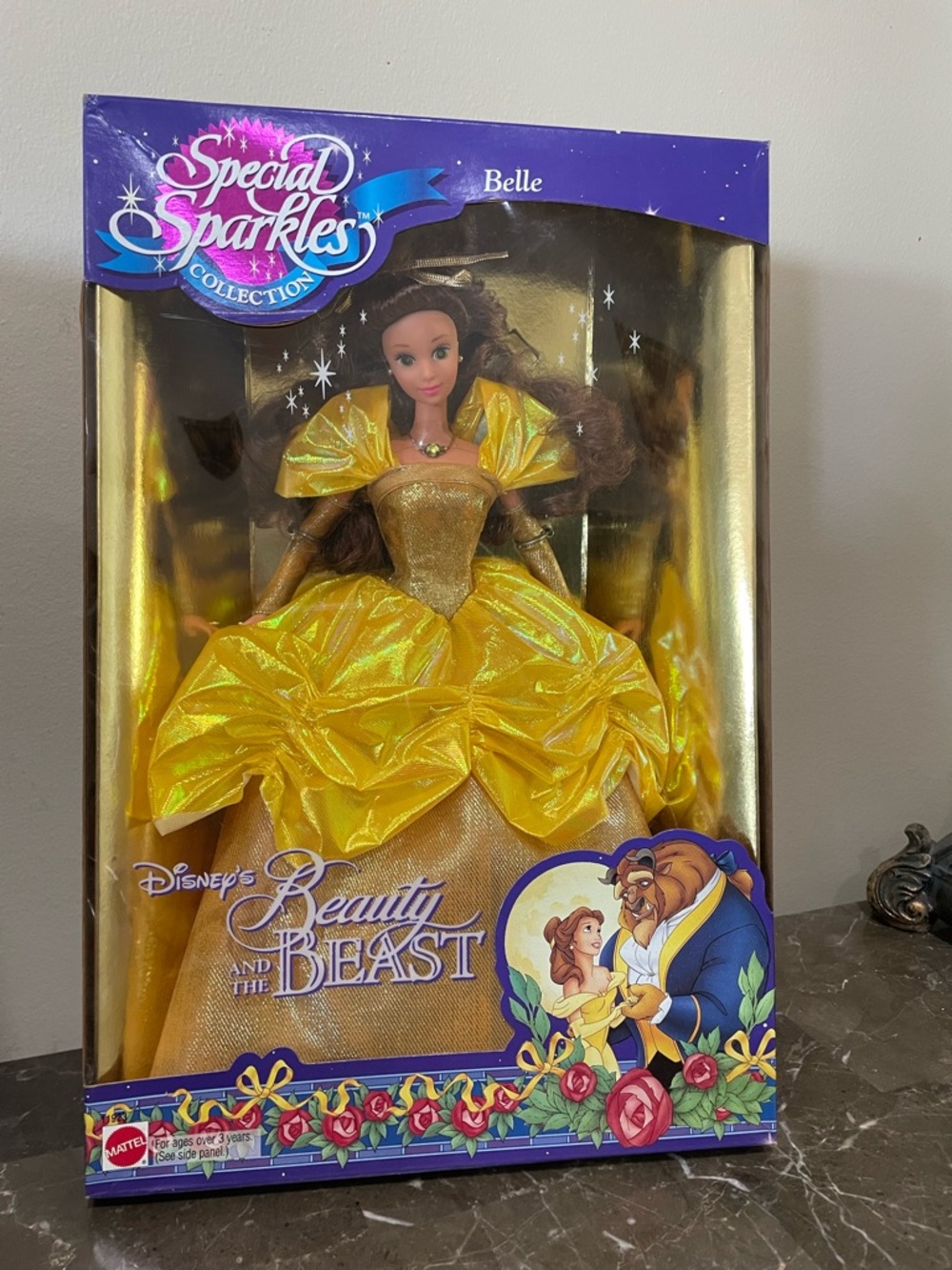 1994 Mattel Disney's Barbie Beauty and the Beast Spec. Sparkles Collection NRFB